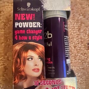 SCHWARZKOPF new powder game changer 10 second volume got2b new in the box